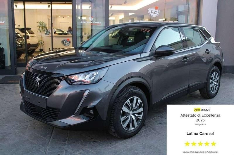 Usata Peugeot 2008 Active 102 CV (75 kW) 2020 Grigio SUV
