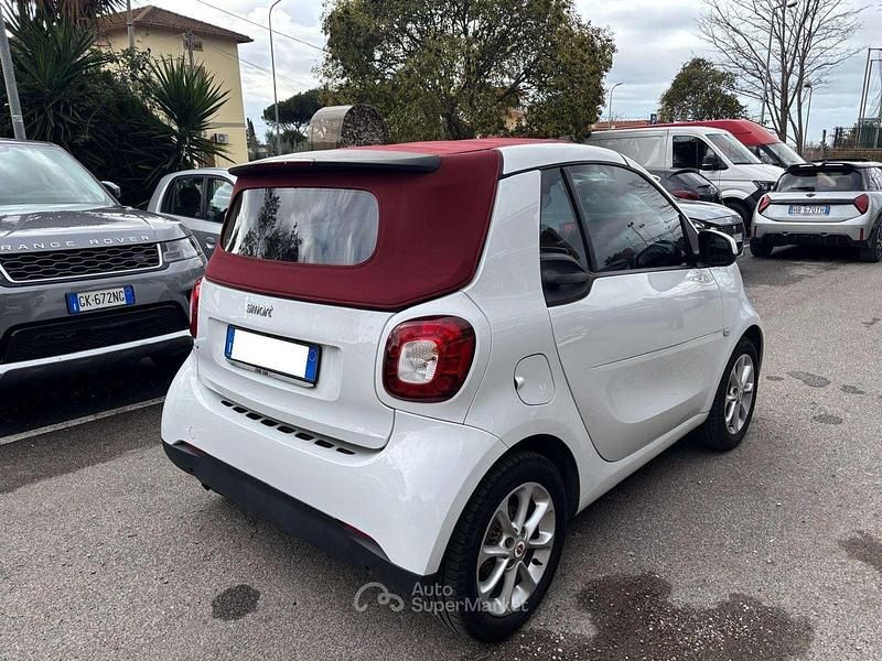 Usata Smart ForTwo Cabrio Passion 71 CV (52 kW) 2017 Bianco Cabrio