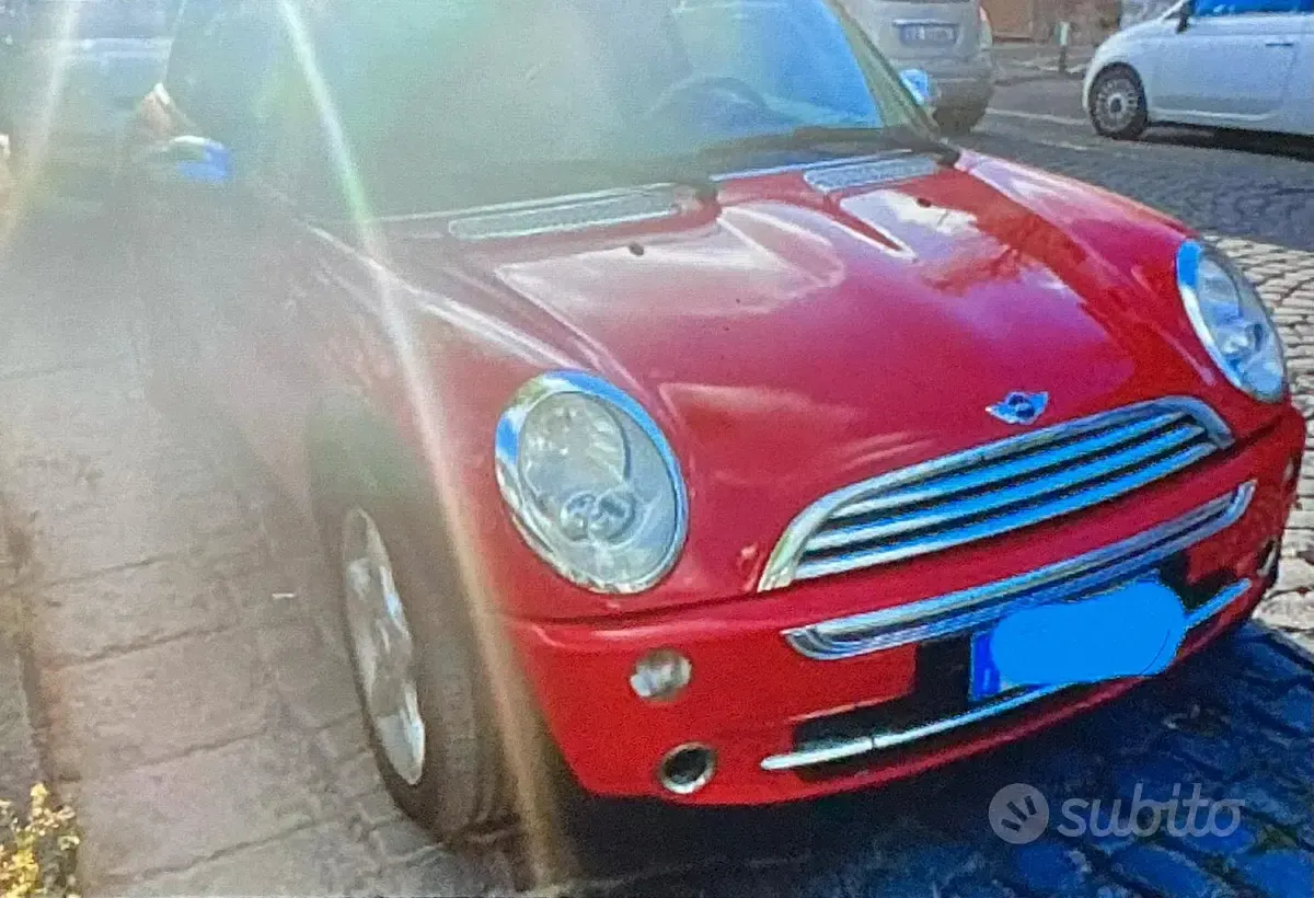 Usata Mini Cooper Coupé 116 CV (85 kW) 2006 Rosso Coupé