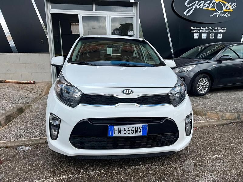 Usata Kia Picanto Active 67 CV (49 kW) 2019 Bianco Utilitaria