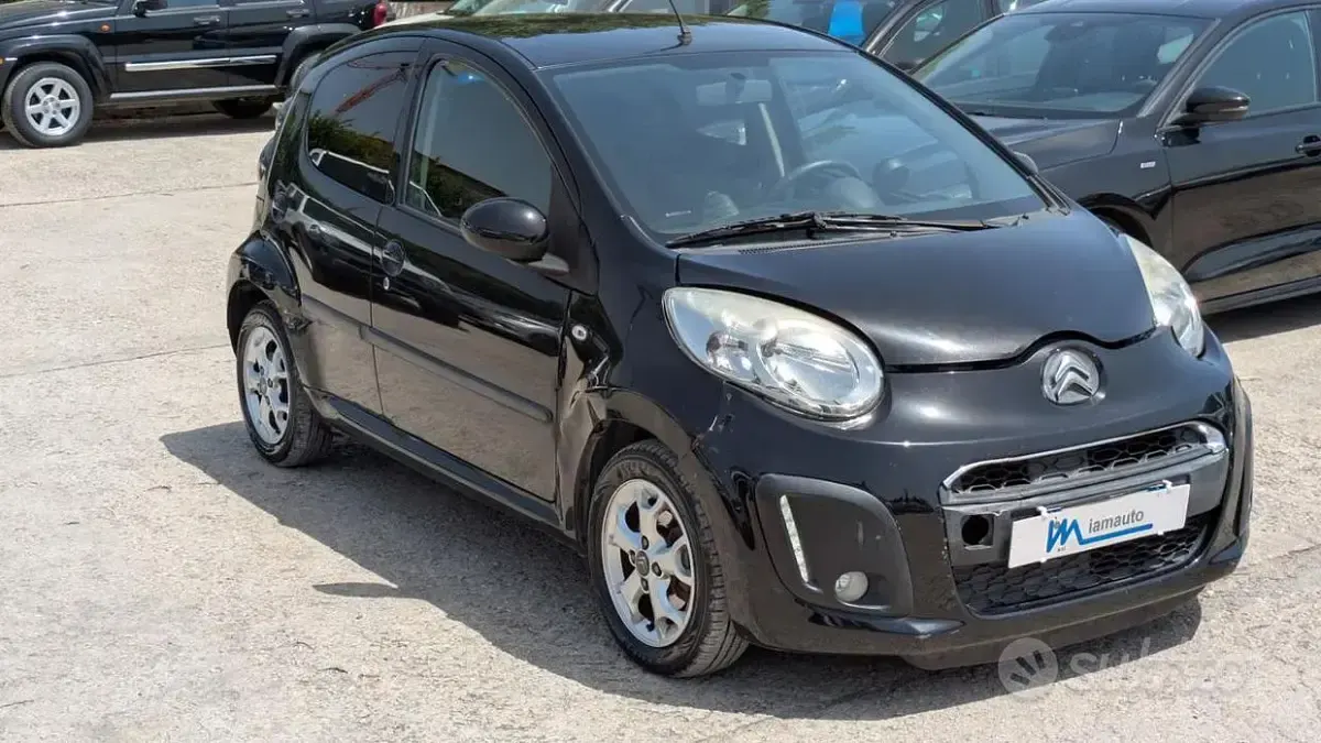 Usata Citroën C1 68 CV (50 kW) 2013 Nero Utilitaria