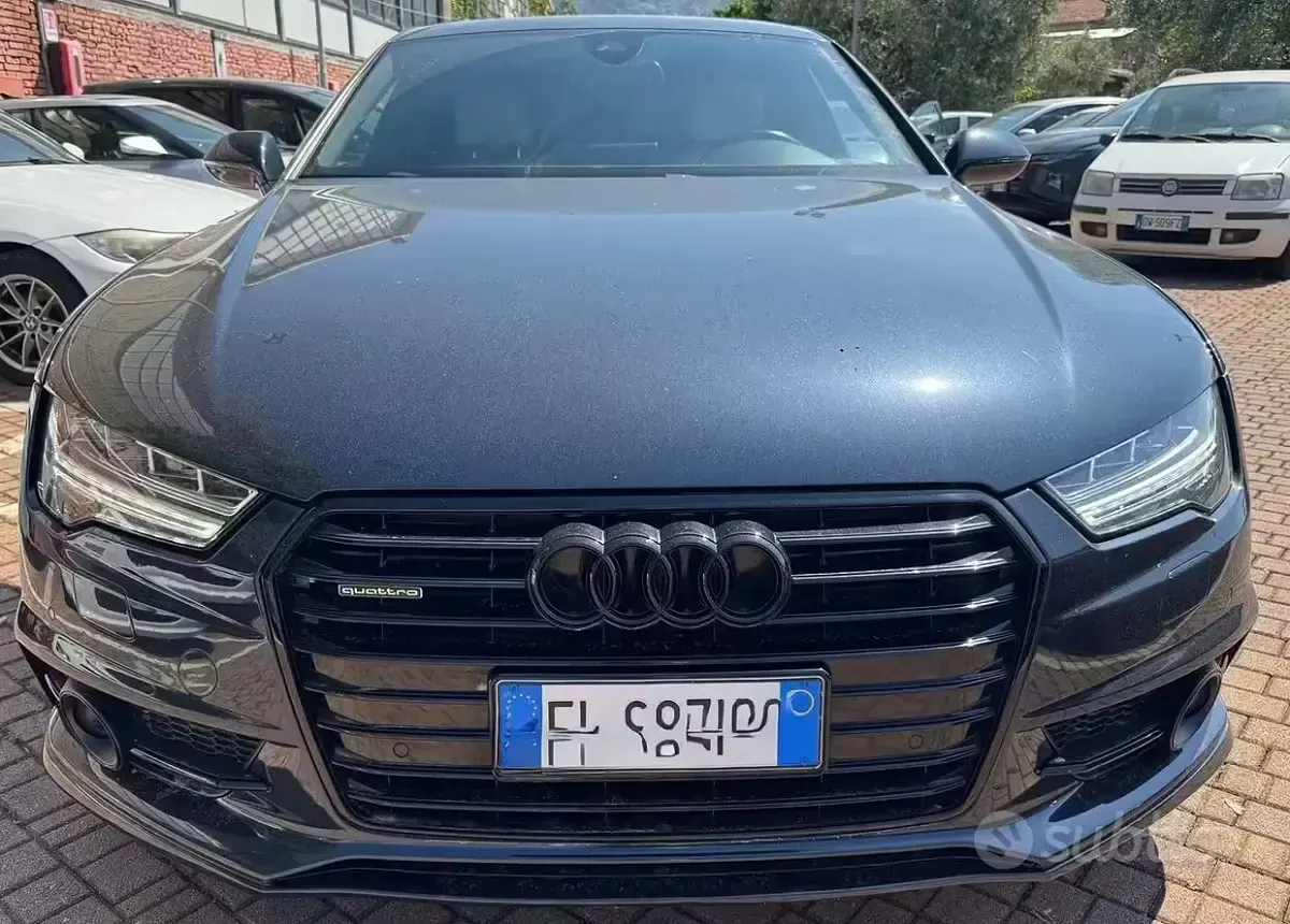 Usata Audi A7 Business Plus 272 CV (200 kW) 2018 Blu Berlina