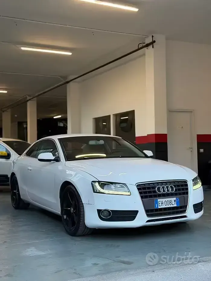 Usata Audi A5 170 CV (125 kW) 2011 Bianco Coupé