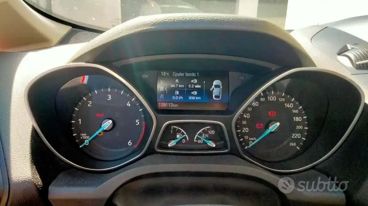 Usata Ford C-MAX Business Edition 120 CV (88 kW) 2018 Rosso Monovolume