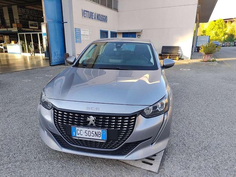 Usata Peugeot 208 Allure 101 CV (74 kW) 2020 Grigio Utilitaria