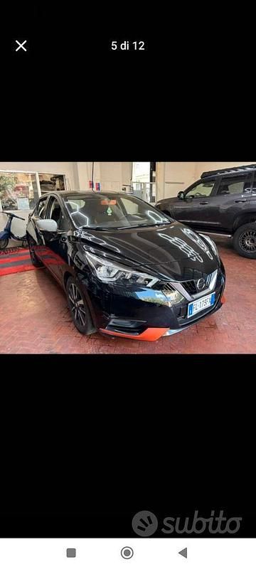 Usata Nissan Micra 2017 Nero Berlina