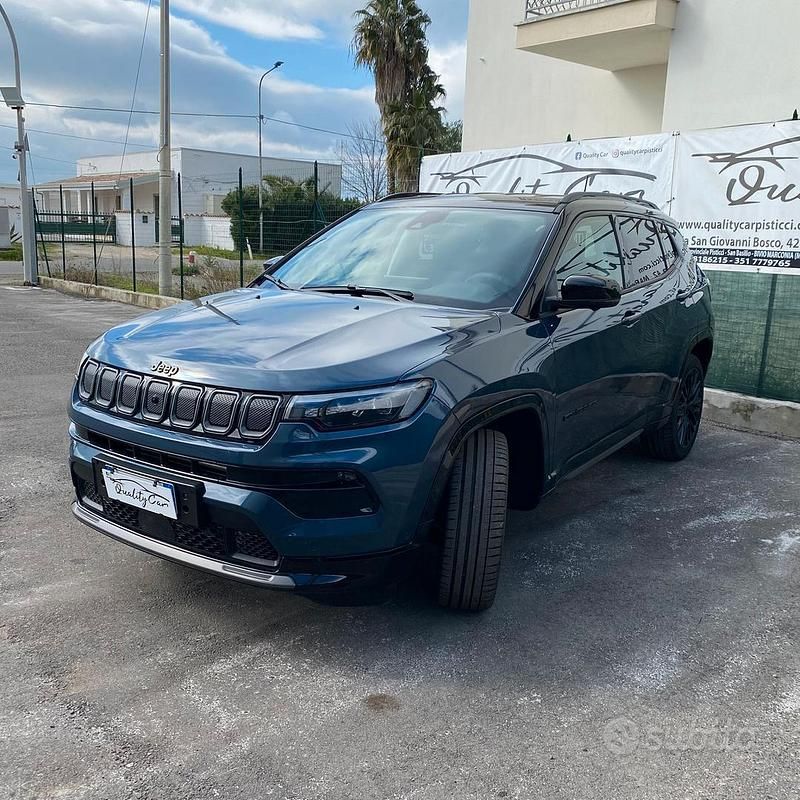 Usata Jeep Compass 130 CV (95 kW) 2025 Blu SUV