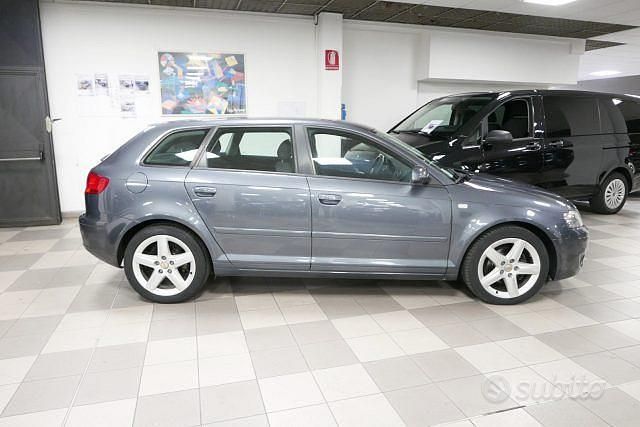 Usata Audi A3 Ambition 105 CV (77 kW) 2006 Antracite Berlina