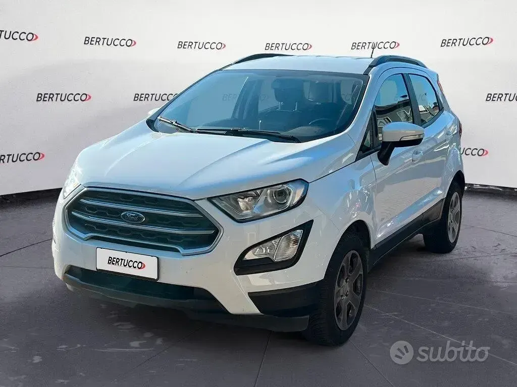 Usata Ford Ecosport 99 CV (72 kW) 2019 Bianco SUV