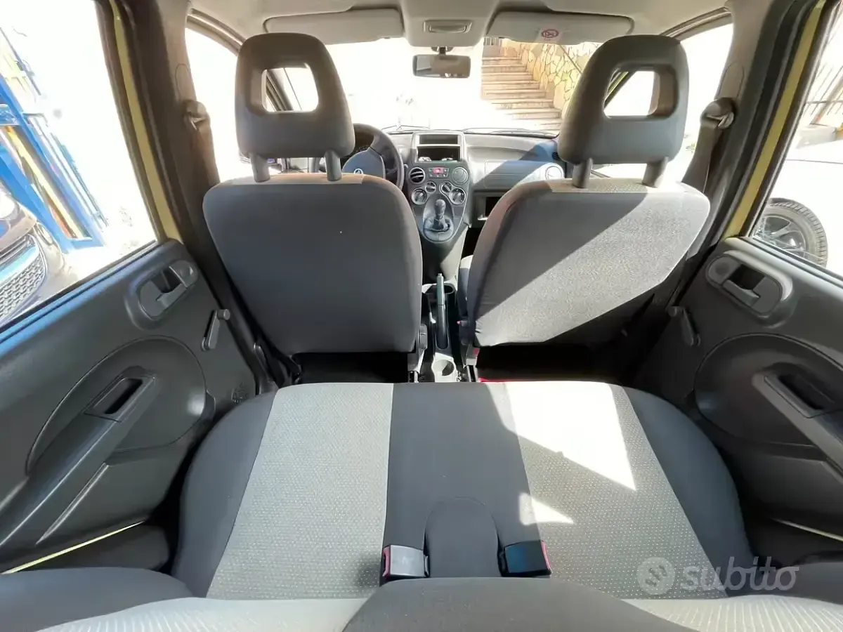 Usata Fiat Panda 54 CV (39 kW) 2007 Giallo Utilitaria