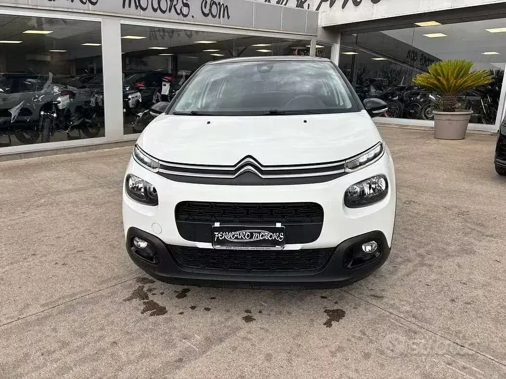 Usata Citroën C3 PureTech 83 CV (61 kW) 2019 Bianco Utilitaria