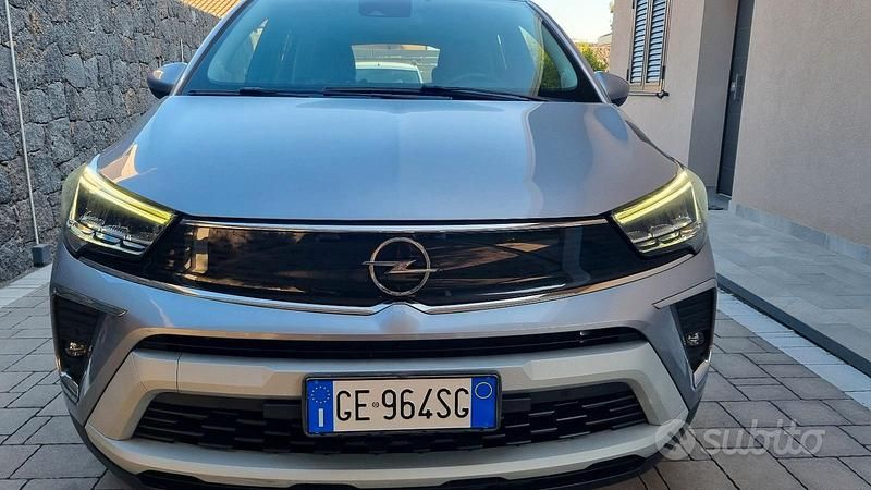 Usata Opel Crossland X 120 CV (88 kW) 2021 Grigio SUV