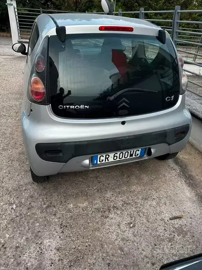 Usata Citroën C1 68 CV (50 kW) 2008 Grigio Utilitaria