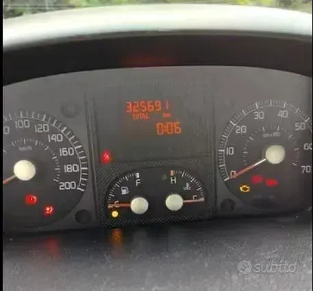 Usata Fiat Idea 77 CV (56 kW) 2007 Bluazzurro Monovolume