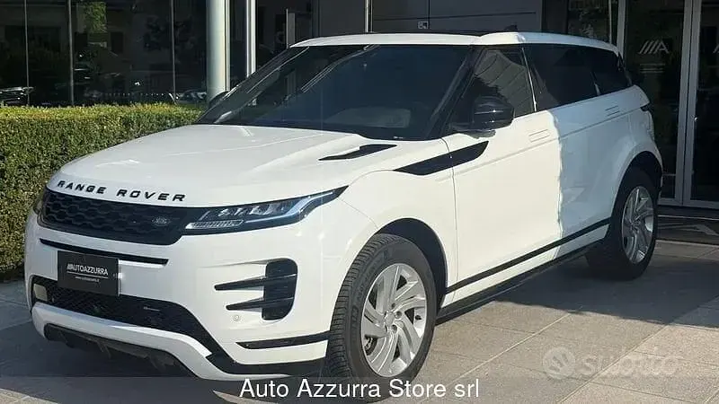 Usata Land Rover Range Rover evoque R-Dynamic 163 CV (119 kW) 2022 Bianco SUV