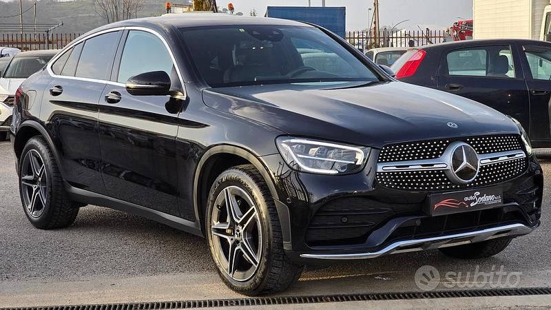 Usata Mercedes GLC220 Premium Plus 194 CV (142 kW) 2021 Nero Coupé