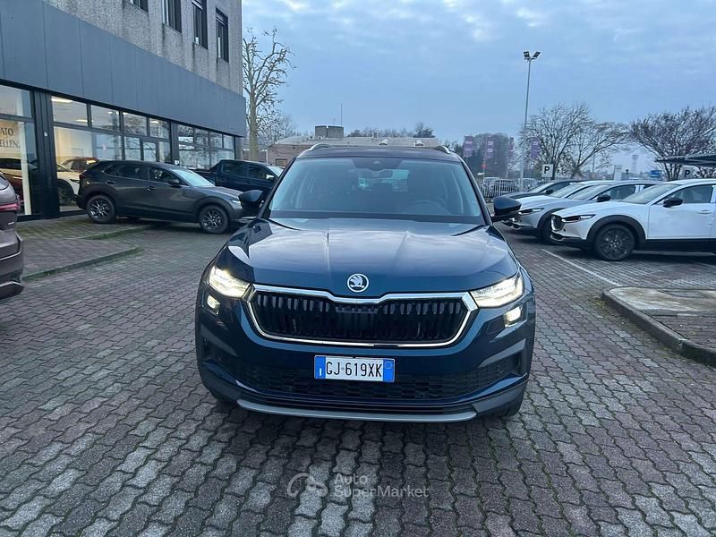Usata Skoda Kodiaq Style 150 CV (110 kW) 2022 Blu/azzurro SUV