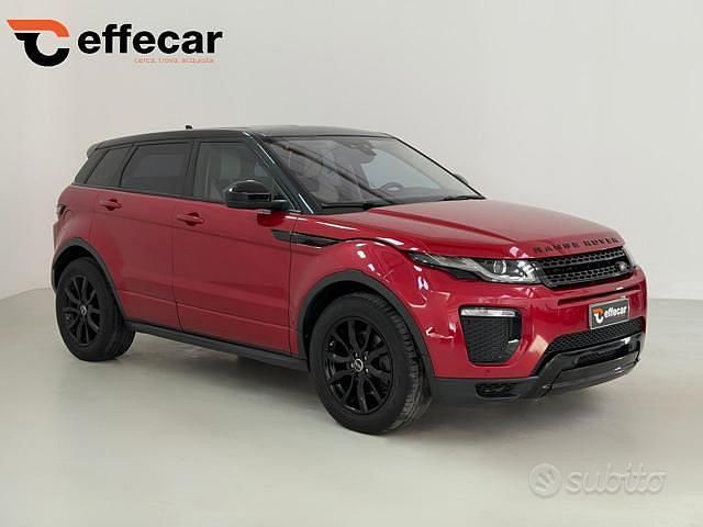 Usata Land Rover Range Rover evoque SE Dynamic 150 CV (110 kW) 2015 Rosso SUV