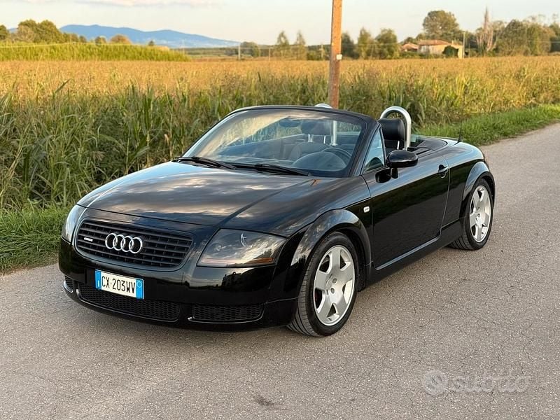 Usata Audi TT Roadster Design 225 CV (165 kW) 2001 Nero Cabrio