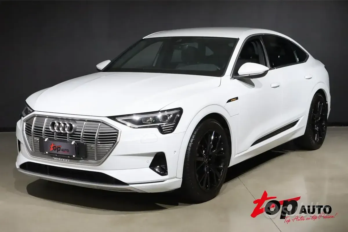 Usata Audi e-tron S-Line 225 kW (307 CV) 2022 Bianco SUV