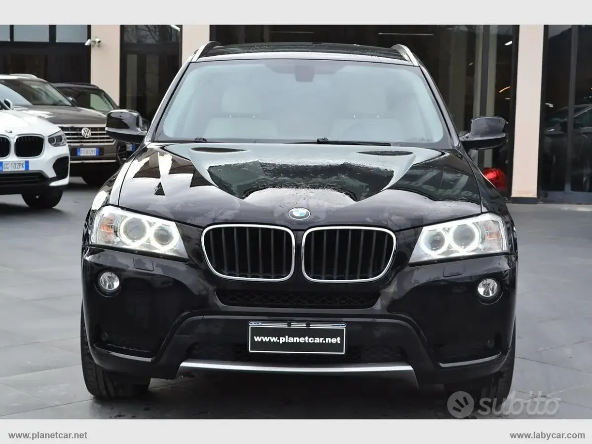 Usata BMW X3 184 CV (135 kW) 2013 Nero SUV