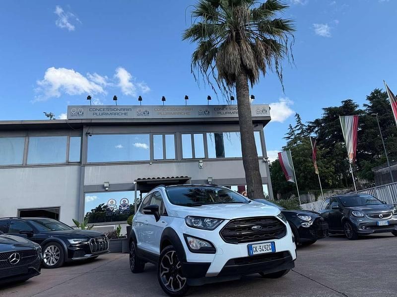 Bianco Usata 2022 Ford Ecosport Active SUV | 14.900 € (Buon prezzo) - Immagine 1/4
