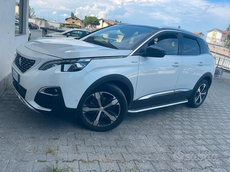 Usata Peugeot 3008 GT-line 131 CV (96 kW) 2019 Bianco SUV