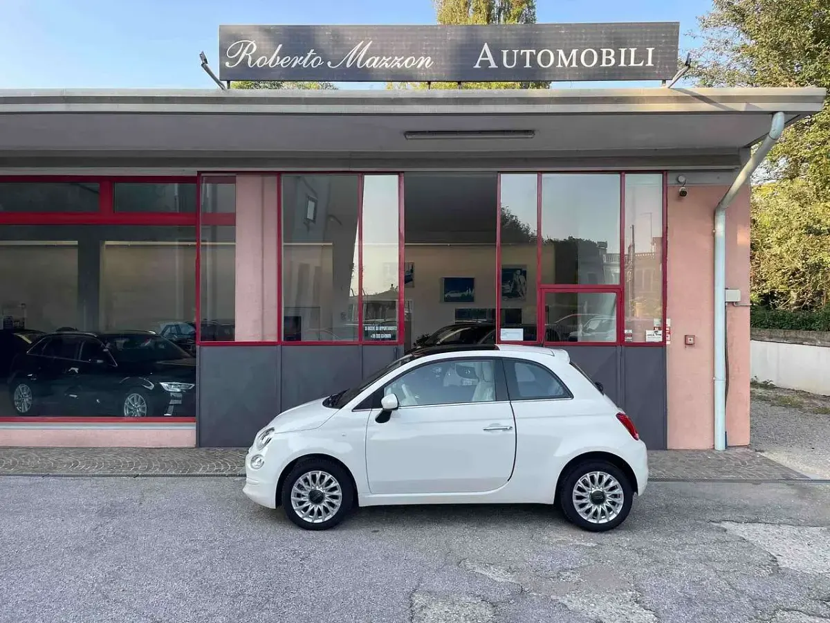 Usata Fiat 500 Lounge 69 CV (50 kW) 2020 Bianco Utilitaria