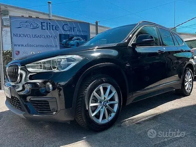 Usata BMW X1 150 CV (110 kW) 2018 Nero SUV