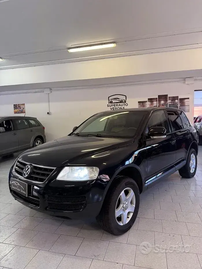 Usata VW Touareg R 174 CV (127 kW) 2004 Nero SUV