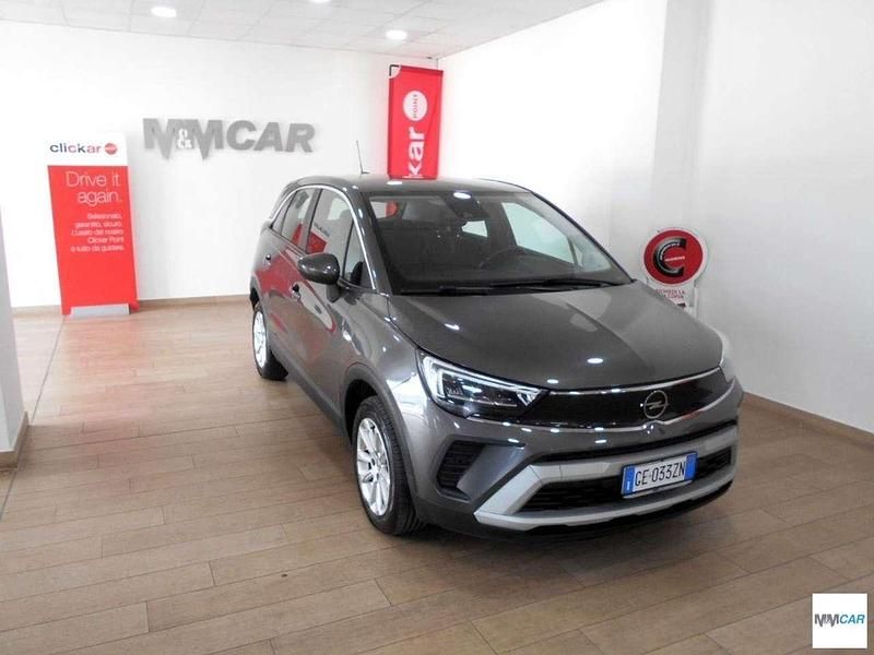 Grigio scuro Usata 2021 Opel Crossland Elegance SUV | 13.800 € (Buon prezzo) - Immagine 1/4
