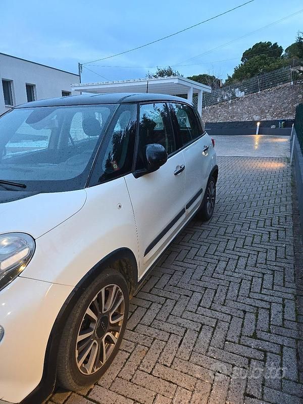 Usata Fiat 500L Cross 120 CV (88 kW) 2018 Bianco Monovolume