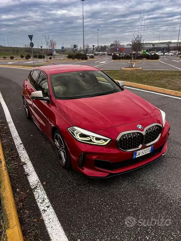 Usata BMW M135 2019 Rosso Utilitaria