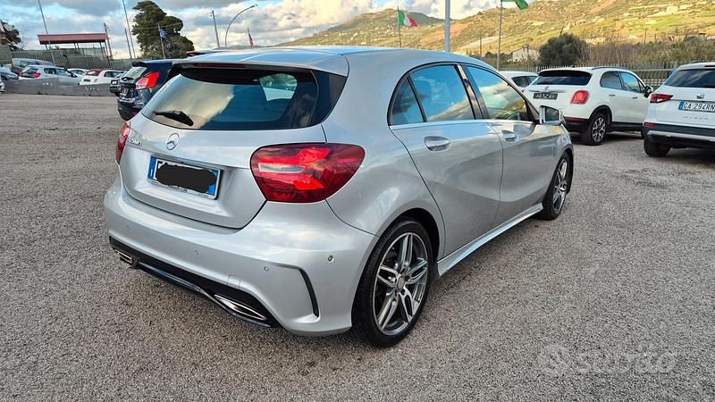 Usata Mercedes A200 Premium 136 CV (100 kW) 2016 Grigio Berlina