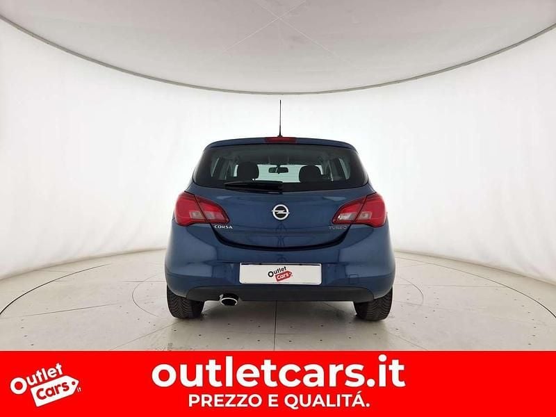 Usata Opel Corsa S 116 CV (85 kW) 2017 Blu tetto nero Utilitaria