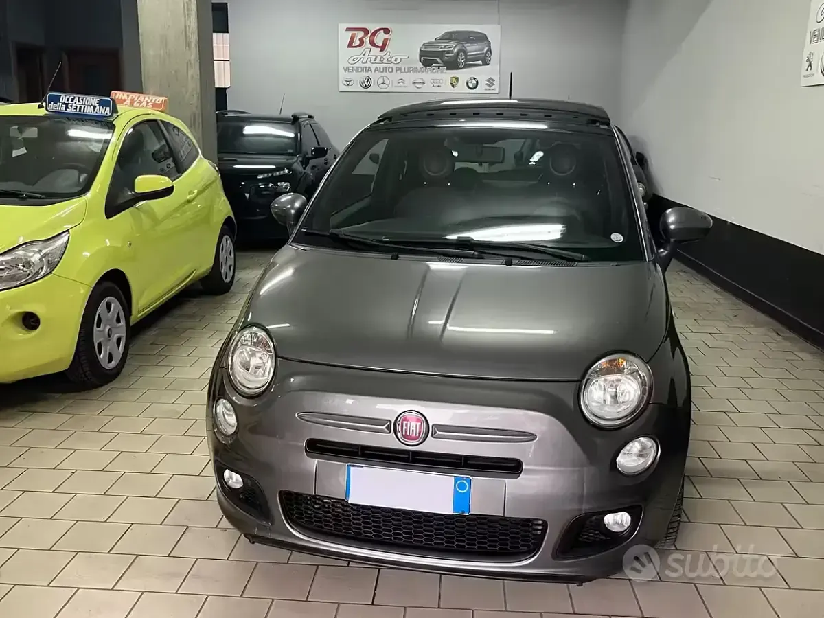Usata Fiat 500 S 95 CV (69 kW) 2014 Grigio Berlina