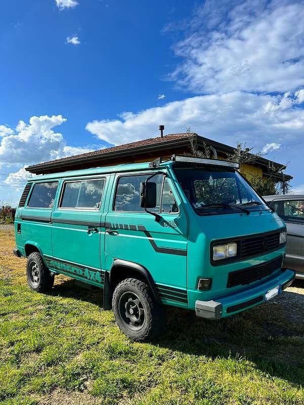 Usata VW T3 90 CV (66 kW) 1987 Blu/azzurro Furgone