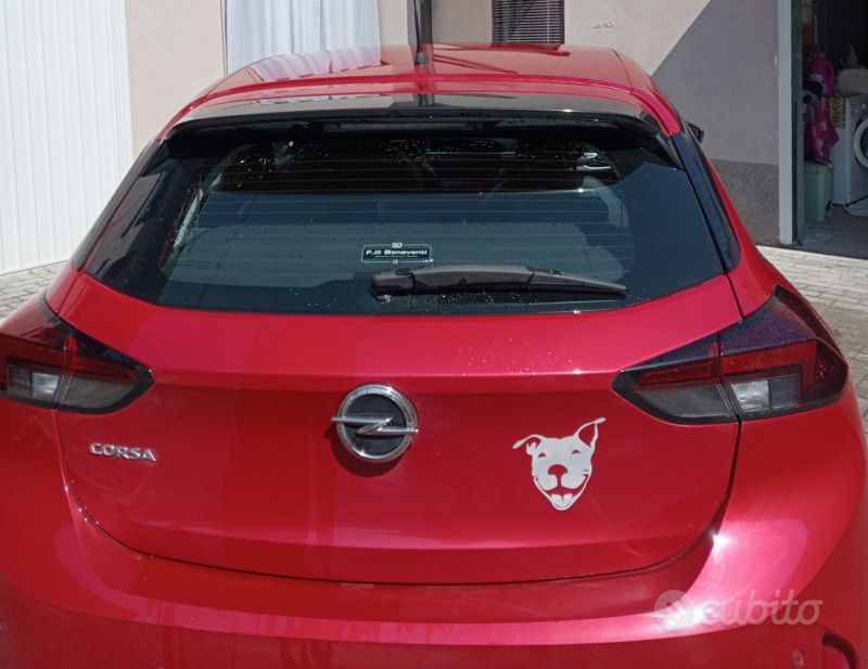 Usata Opel Corsa 75 CV (55 kW) 2021 Rosso Utilitaria