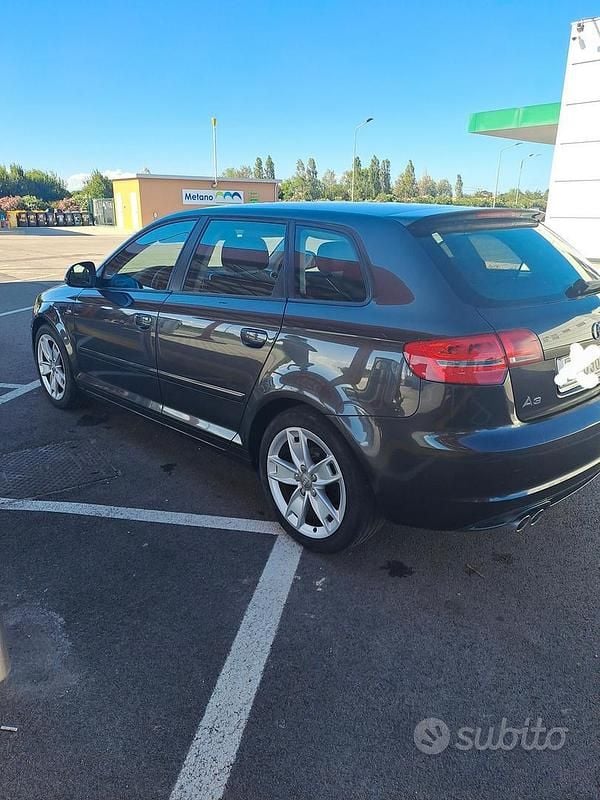 Usata Audi A3 S-Line 150 CV (110 kW) 2010 Nero Utilitaria