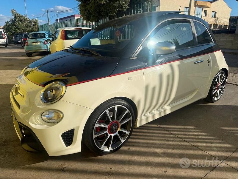 Usata Abarth 595 Turismo 165 CV (121 kW) 2020 Bianco Utilitaria