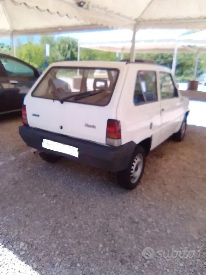 Usata Fiat Panda 39 CV (28 kW) 2000 Bianco Utilitaria