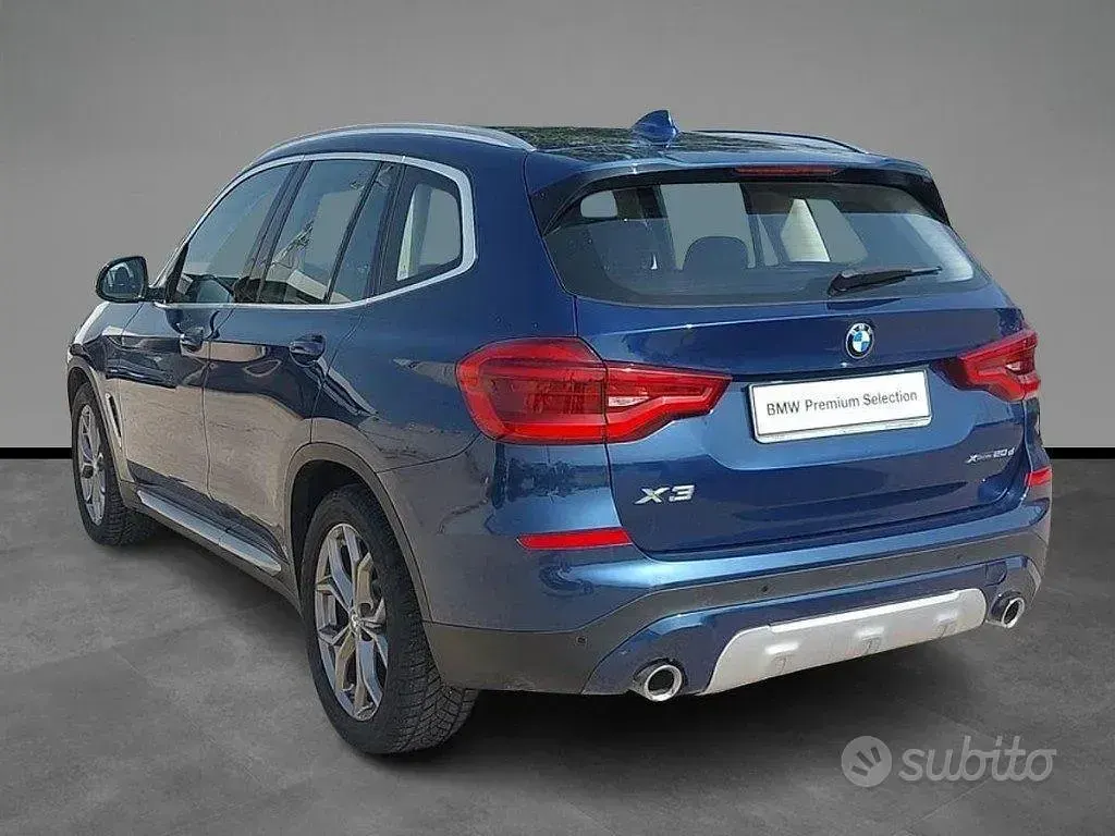 Usata BMW X3 xLine 190 CV (139 kW) 2020 Bluazzurro SUV