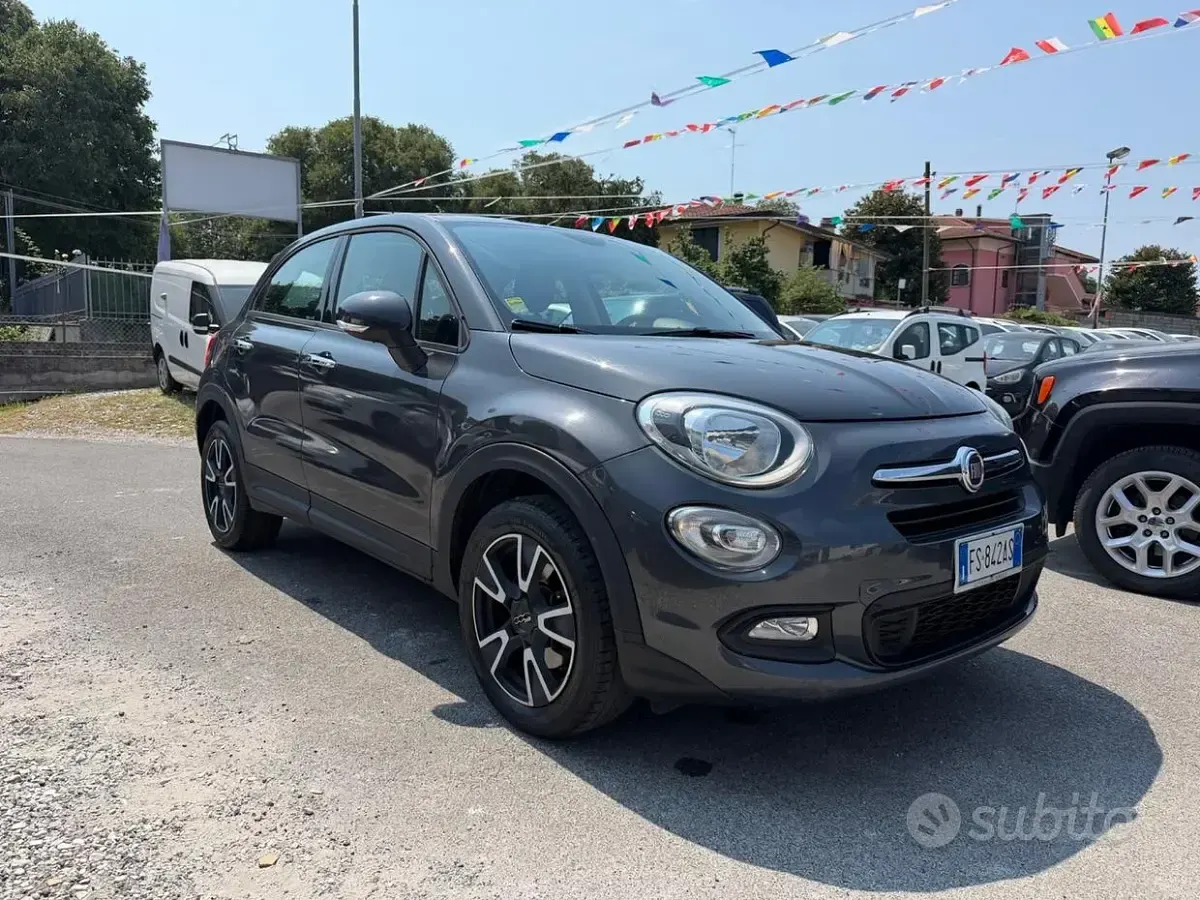 Usata Fiat 500X Lounge 120 CV (88 kW) 2018 Grigio SUV