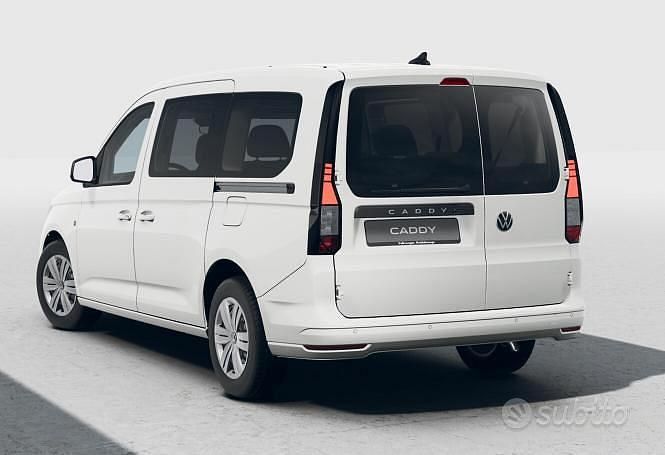 Nuova VW Caddy Maxi 102 CV (75 kW) 2025 Verde Monovolume