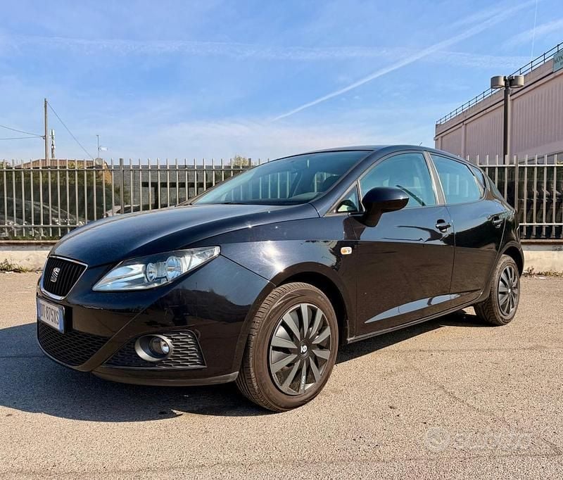 Usata Seat Ibiza Style 80 CV (58 kW) 2009 Nero Berlina