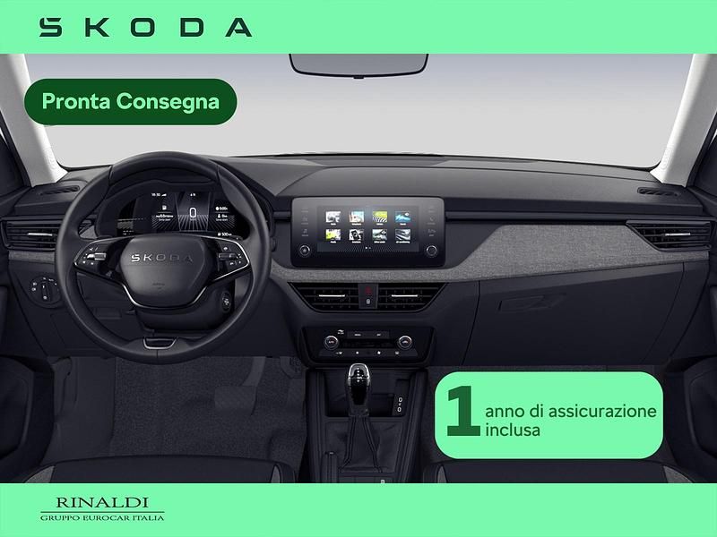 Nuova Skoda Kamiq 116 CV (85 kW) 2026 Bianco luna metallizzato nero tulipano p SUV