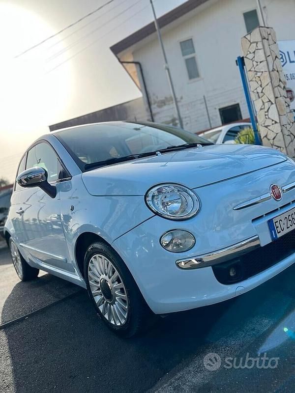Usata Fiat 500 Pop 69 CV (50 kW) 2010 Blu Berlina