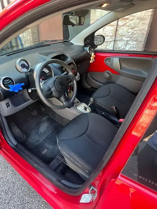 Usata Citroën C1 68 CV (50 kW) 2010 Rosso Utilitaria