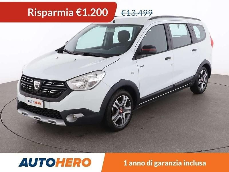 Bianco Usata 2019 Dacia Lodgy Stepway Monovolume | 12.299 € (Cara) - Immagine 1/3