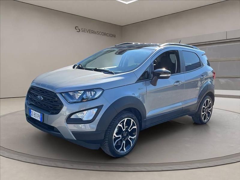 Usata Ford Ecosport Active 125 CV (91 kW) 2021 Grigio chiaro m SUV